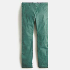 NWT $80 J Crew 484 Slim Fit Stretch Chino Pants in Lamppost Green, Various Sizes